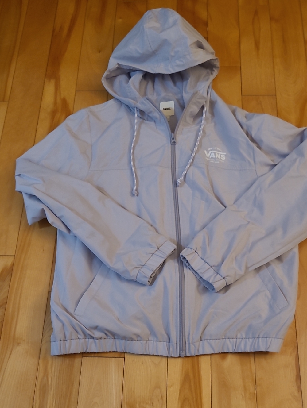 Vans Women's Lavender Hooded Windbreaker Jacket